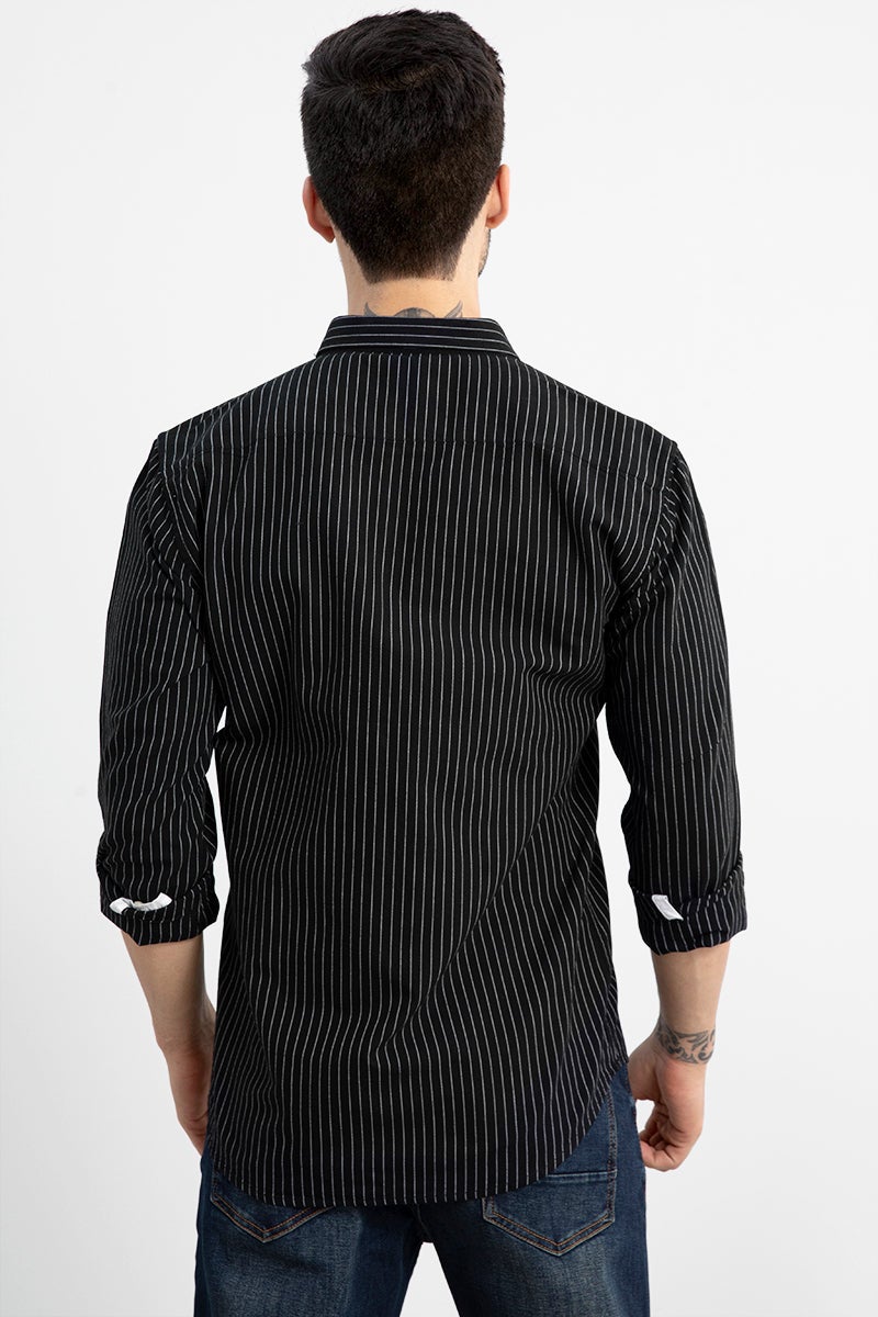 SNITCH Lining Black Shirt - Image 5